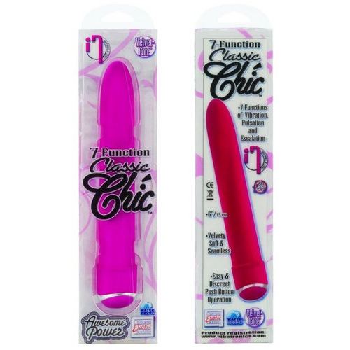 7 Function Classic Chic 6in Pink