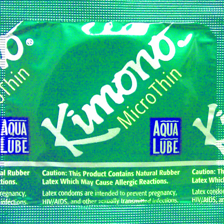 Kimono Microthin W/ Aqua Lube 3pk