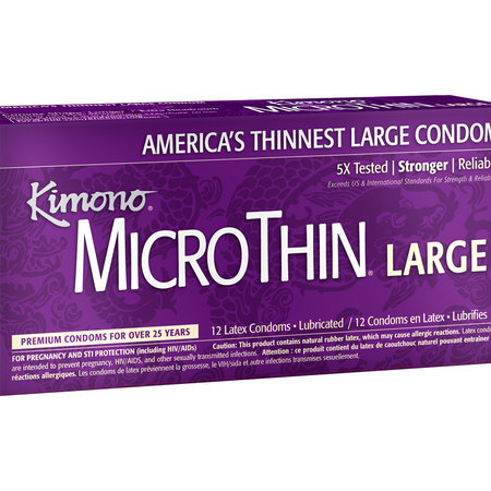 Kimono Microthin 12pk Large