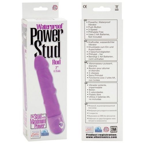 Power Stud Rod Waterproof Purple