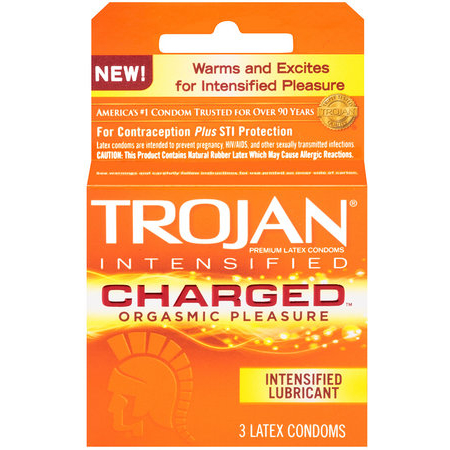 Trojan Intensified Charged 3 Pack