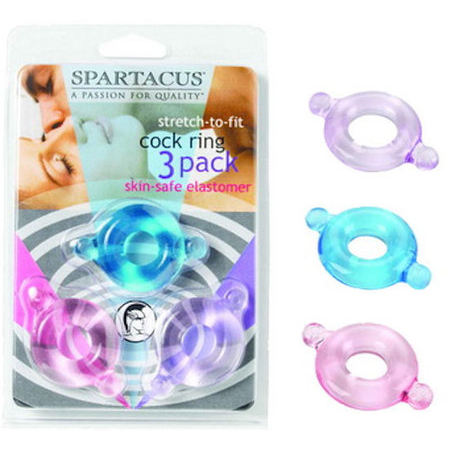 Elastomer Set Blue Purple Pink