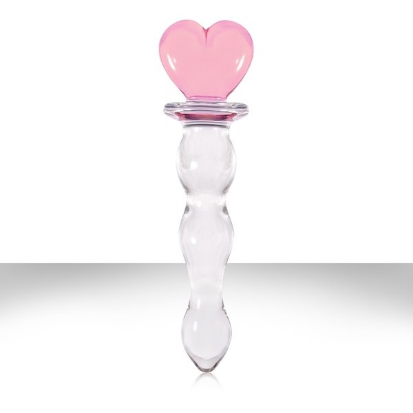 Crystal Heart Of Glass Pink