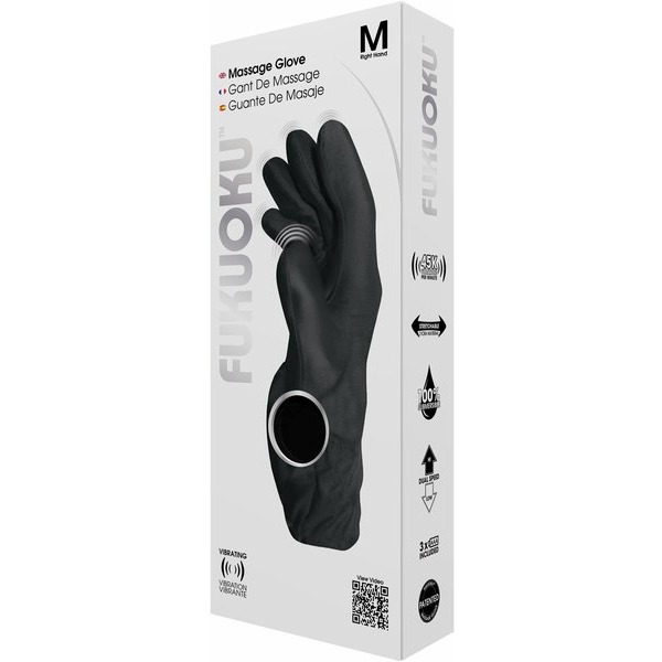 Fukuoku Glove Right Hand Medium Black