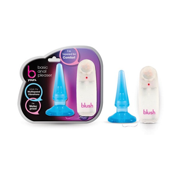 Blue Anal Pleaser Butt Plug