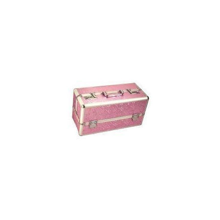 Lockable Vibrator Case Pink Large