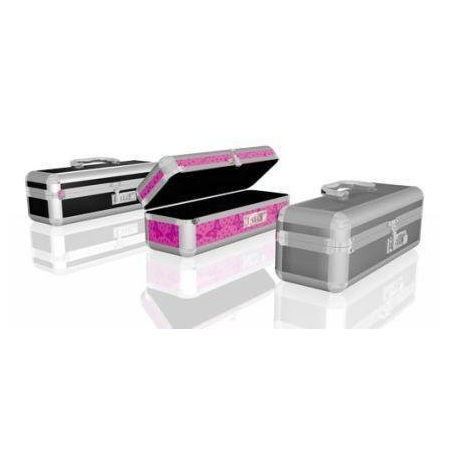 Lockable Vibrator Case Pink Small