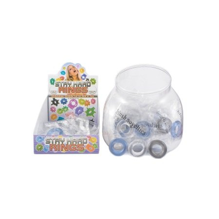 Donut Cockrings 50 Pc Display