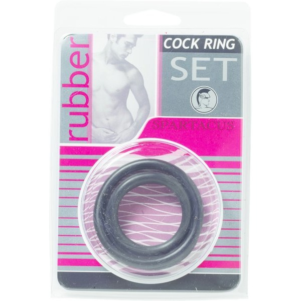 Firm C Ring Set Black
