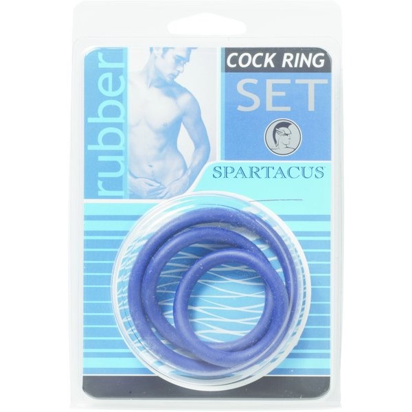 Soft C Ring Set Blue