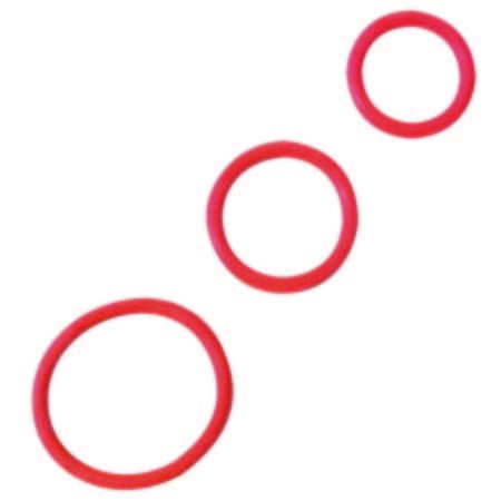 Soft C Ring Set Red