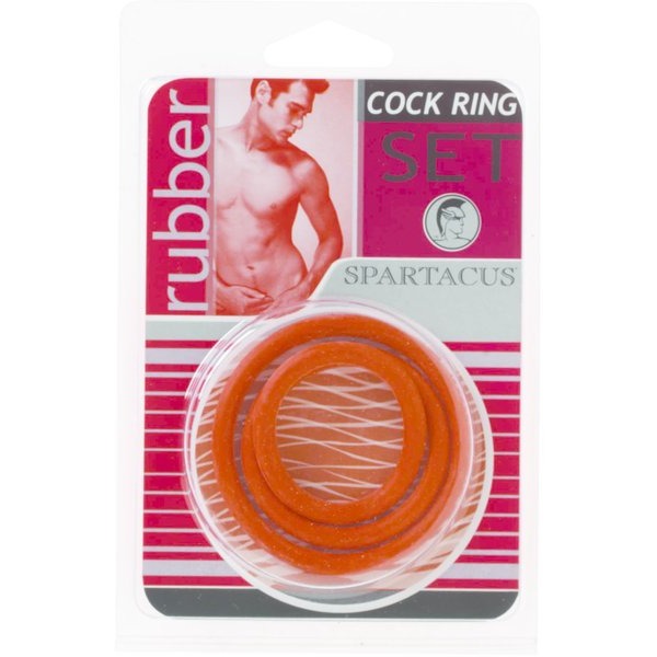 Soft C Ring Set Red