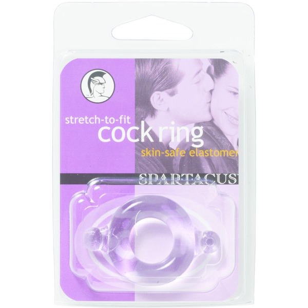 Elastomer Cock Ring Purple