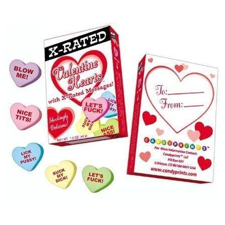 Risque Hearts 24pc Display