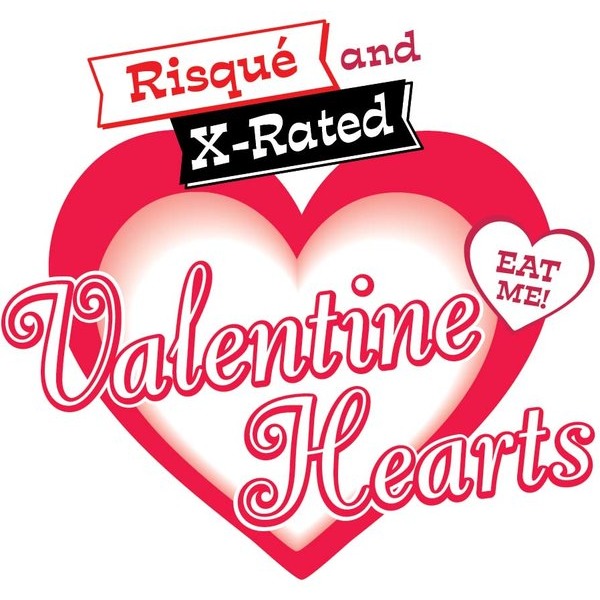 Risque Hearts 24pc Display