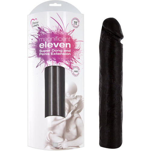 Magnificent 11 Super Dong & Penis Extension Dark