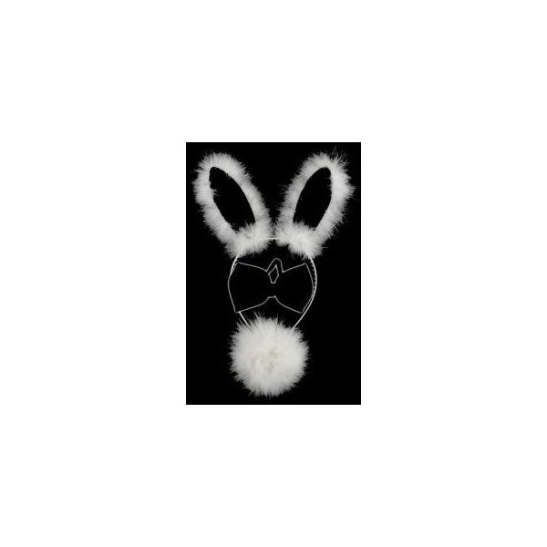 Bunny Set 3pc Black/white