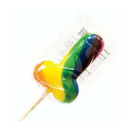 Rainbow Cock Pop 12pc Display