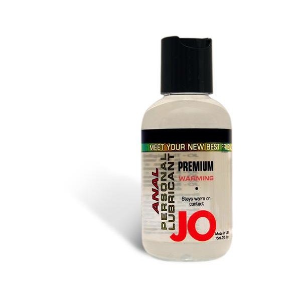 Jo 2 Oz Anal Premium Silicone Lube Warming