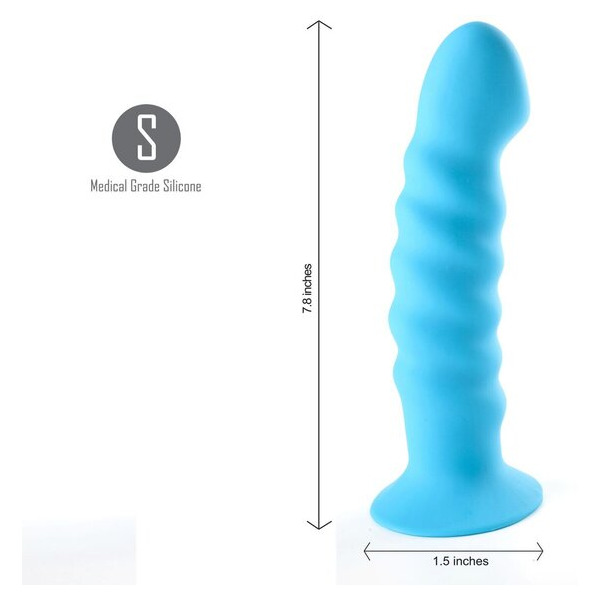 Dong Silicone Neon Blue