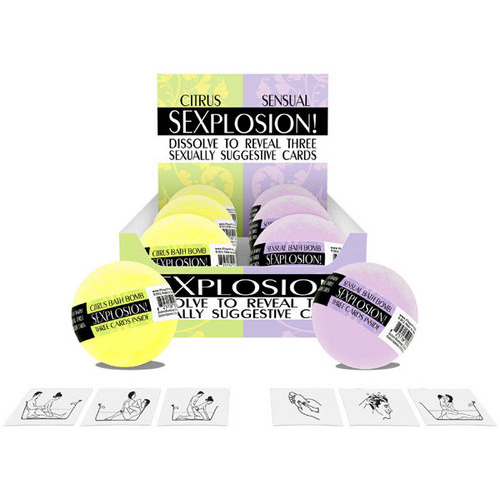 Sexplosion Bath Bombs
