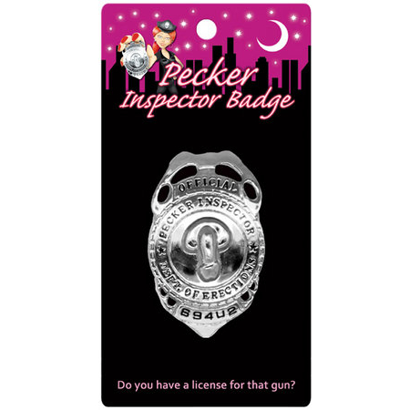 Pecker Inspector Badge