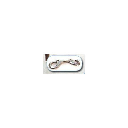 Nickel Plated Snap Hooks 4 Pack