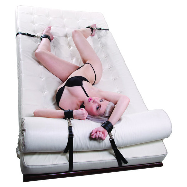 Bedspread Under Bed Bondage Straps