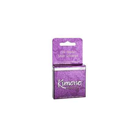 Kimono Microthin Large 3pk