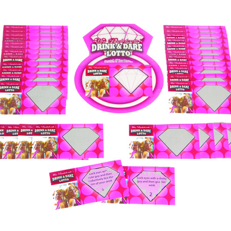 Miss Bachelorettes Drink And Dare Lotto