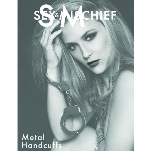 Sex & Mischief Metal Handcuffs Nickel Free