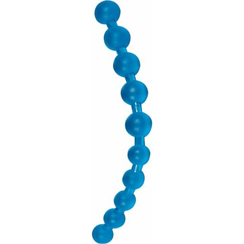 Thai Jelly Anal Beads-blue