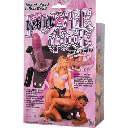 Lavender Crystal Jelly Power Cock