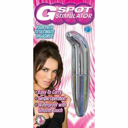 G Spot Stimulator Silver