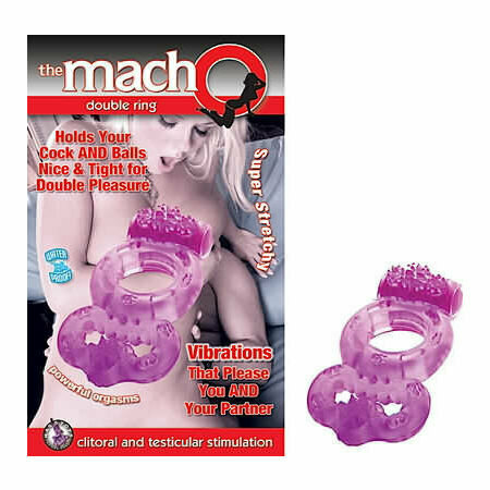 Macho Double Ring Purple