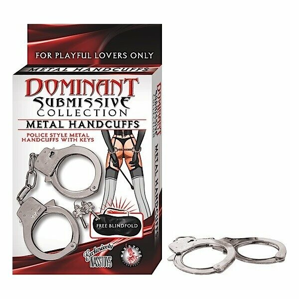 Dominant Submissive Metal Handcuffs