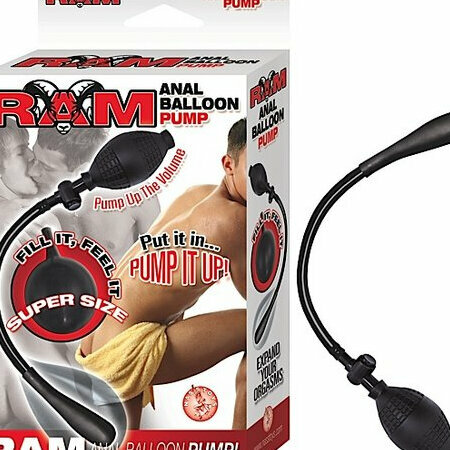 Ram Anal Balloon Pump Black