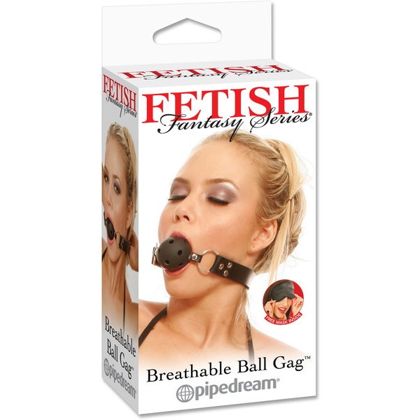Fetish Fantasy Breathable Ball Gag W/ Adjustable Strap