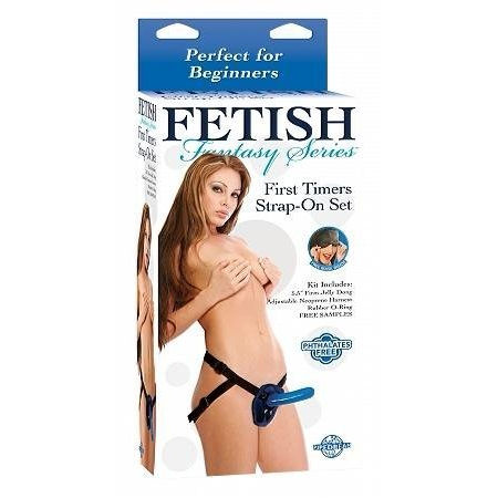 Fetish Fantasy First Timers Strap On Set Blue