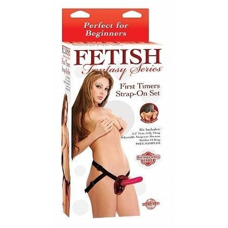 Fetish Fantasy First Timers Strap On Set Red