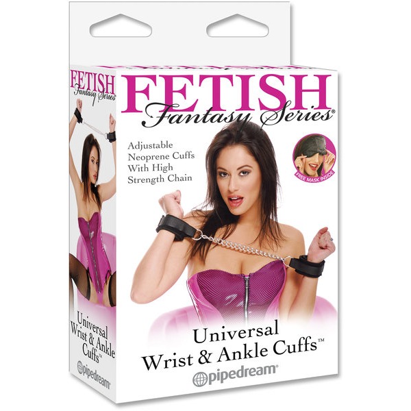Fetish Fantasy Universal Wrist & Ankle Cuffs