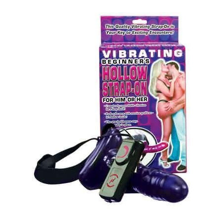 Fetish Fantasy Hollow Strap On For Him Or Her Vibratin