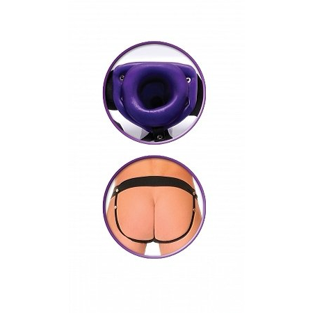 Fetish Fantasy Hollow Strap On For Him Or Her Vibratin