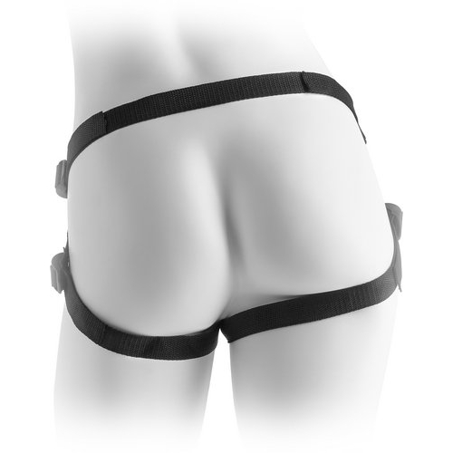 Fetish Fantasy Plush Harness Vibrating