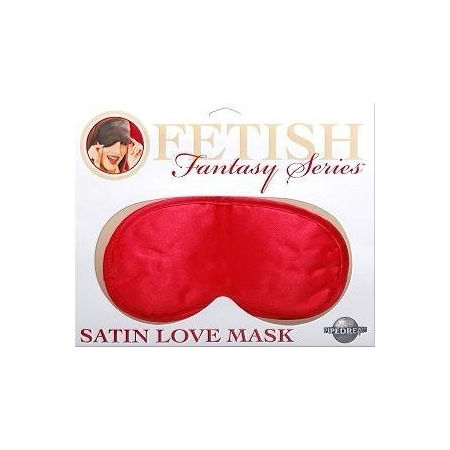 Fetish Fantasy Love Mask-red Satin