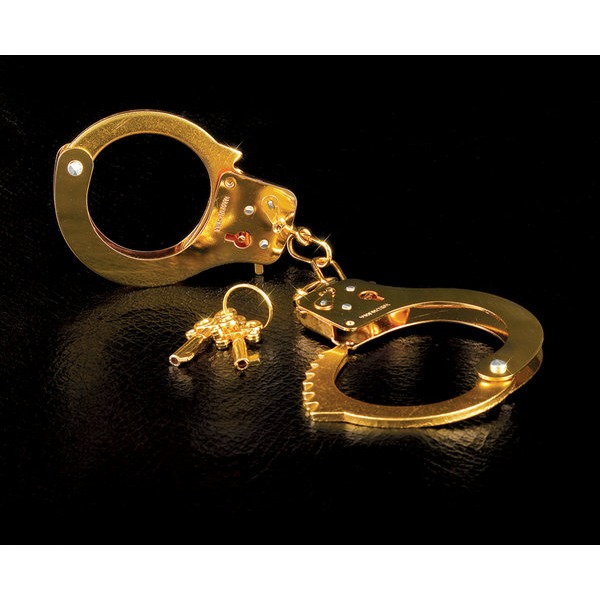 Fetish Fantasy Gold Metal Cuffs