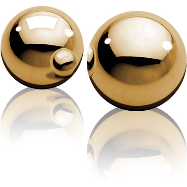 Fetish Fantasy Gold Ben Wa Balls