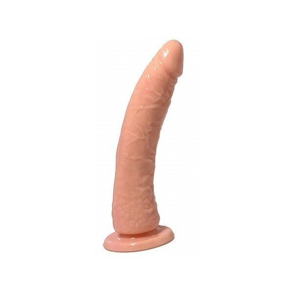 Basix Rubber Works 7in Flesh Slim Dong W/ Suction Cup