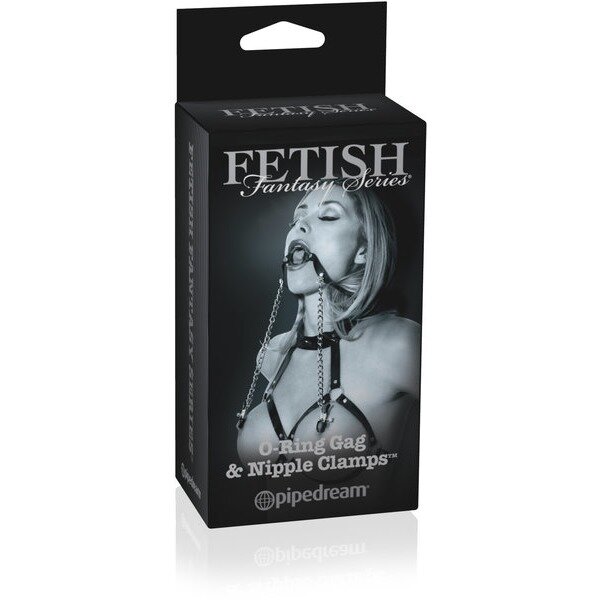 Fetish Fantasy Limited Edition O Ring Ball Gag & Nippl