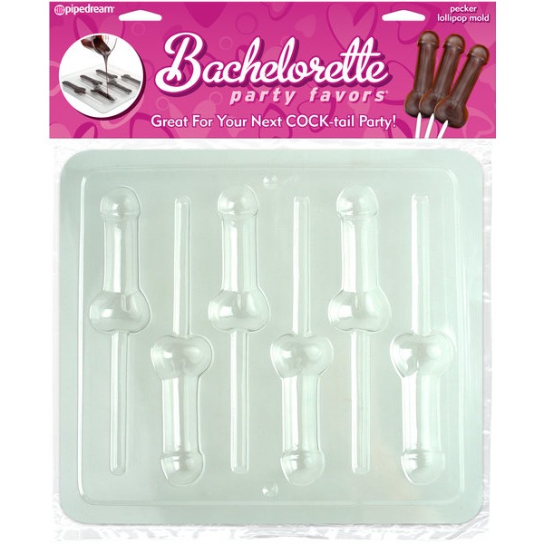 BACHELORETTE PECKER LOLLIPOP MOLD